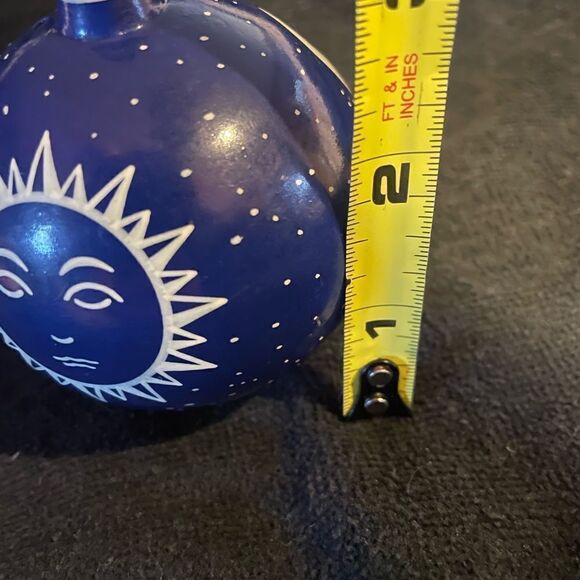 Vintage RARE Celestial Jimon Signed Mexico Pottery Ornament - Picture 9 of 15